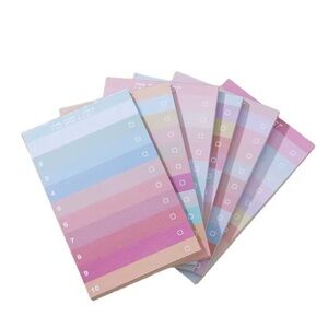 Colorful Gradient To-Do List Notepads 3 in a pack